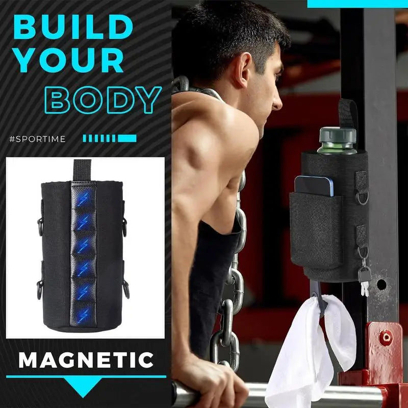 Magnetic Gym Bag Thick Phone