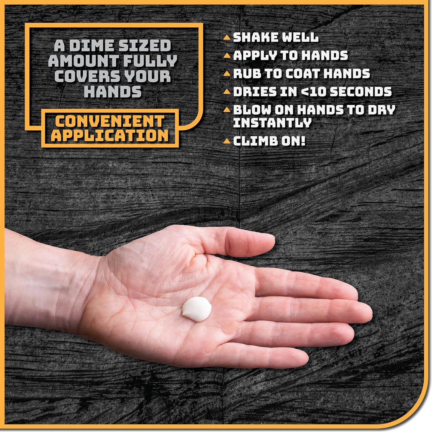 Liquid Chalk for Rock Climbing, Weight Lifting, Gymnastics & More